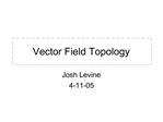 Vector Field Topology