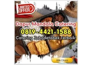 HP 0819-4421-1588 Catering Nasi Box Terdekat Depok Mekarjaya Dapur Mandala