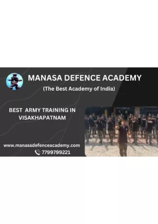 BEST ARMY TRAINING IN VISAKHAPATNAM