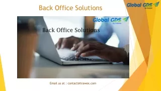 Back Office Solutions