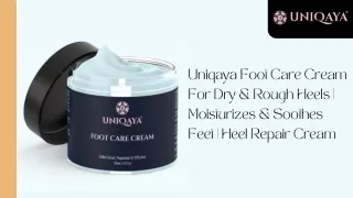 Uniqaya Creaked Heel Repair Cream