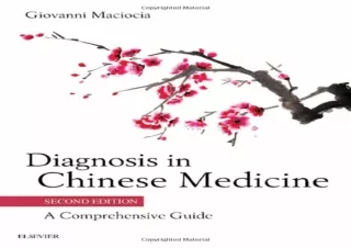 READ [PDF] Diagnosis in Chinese Medicine - Elsevier eBook on VitalSource (Retail