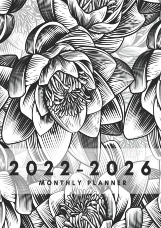 $PDF$/READ/DOWNLOAD 2022-2026 Monthly Planner: Five Year Monthly Planner with Goals, Holidays &