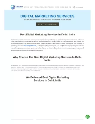 Professional Digital Marketing Services in Delhi
