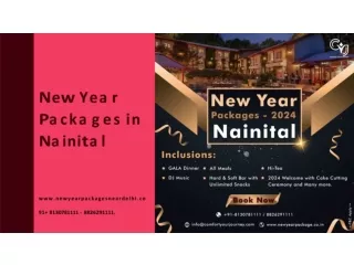New Year 2024 in Nainital | New Year Packages in Nainital