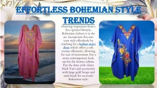 Effortless Bohemian Style Trends