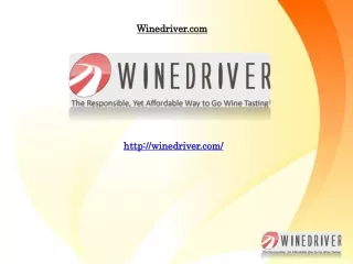 Napa wine tasting driver