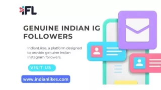 Genuine Indian IG Followers - IndianLikes