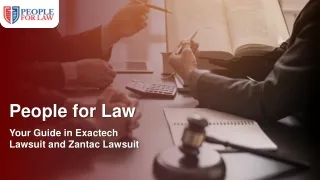 Your Guide in Exactech Lawsuit and Zantac Lawsuit