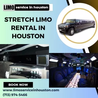 Stretch Limo Rental in Houston