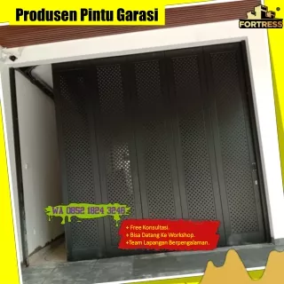 BERGARANSI..!! Wa 0852 1824 3246 Pembuat Pintu Garasi Sliding Besi Fortress Untuk Town House Di Baubau