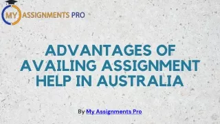 Assignment Help Done By Professionals Available For Students in Australia