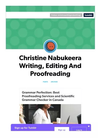 Best Proofreading Services and Scientific Grammar Checker in Canada