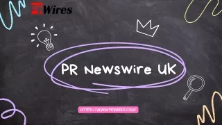 Introduction to PR Newswire UK