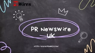 Introduction to PR Newswire UK