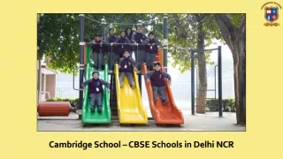 CBSE Schools in Delhi NCR