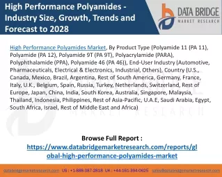 High Performance Polyamides Market