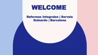 Reformas Integrales Serveis Guinardo Barcelona 1