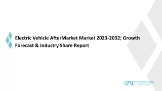 Electric Vehicle AfterMarket Market