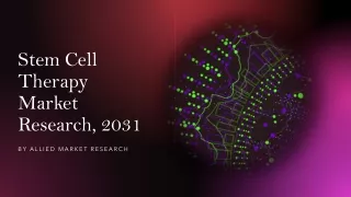 Stem Cell Therapy Market Size, Share, Growth, Trends, Forecast 2023-2032