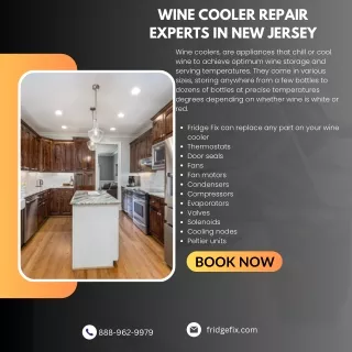 Wine Cooler Repair Experts in New Jersey