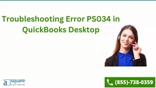 How do I fix a QuickBooks desktop error PS034 |1.855.738.0359