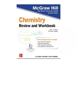 Ebook download McGraw Hill Chemistry Review and Workbook free acces