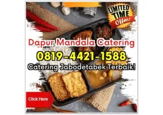 HP 0819-4421-1588 Catering Nasi Tumpeng Depok Cimanggis Dapur Mandala