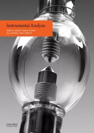 Download Book [PDF]  Instrumental Analysis