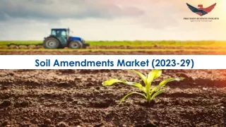 Soil Amendments Market Outlook 2023