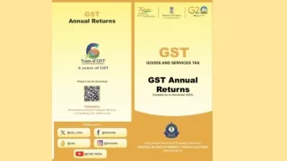 CBIC November 2023 GST Annual Return E-Flyer Has Been Updated