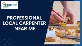 Professional Local Carpenter Near Me