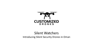 Introducing Silent Security Drones in Oman