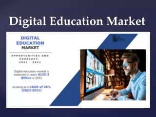 Digital Education Market