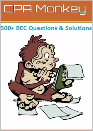 READ [PDF] CPA Monkey - 500  Multiple Choice Questions for Business Environment &