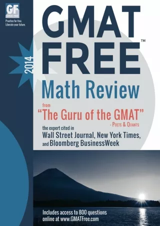 [PDF] DOWNLOAD GMAT Math: GMAT Free Math Review