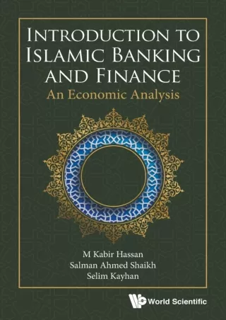 PDF/READ Introduction To Islamic Banking And Finance: An Economic Analysis