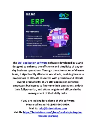 ERP Solutions and Software in Ghana