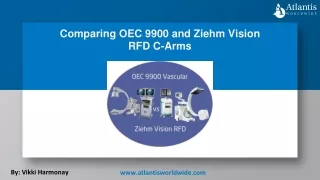 Comparing OEC 9900 and Ziehm Vision RFD C-Arms