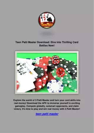 Teen Patti Master Download