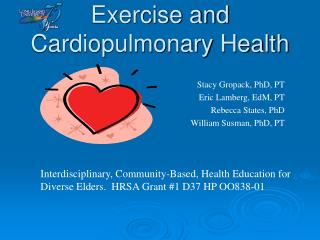 Exercise and Cardiopulmonary Health