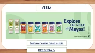 Best mayonnaise brand in india