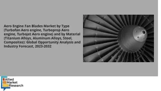 Aero Engine Fan Blades Market PDF