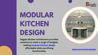 Modular kitchen Design