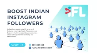 Boost Indian Instagrm Followers - IndianLikes