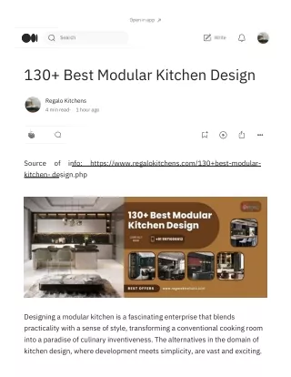 130  Best Modular Kitchen Design