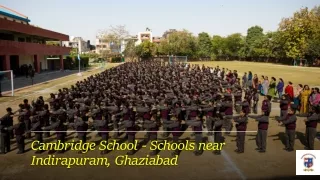 Schools near Indirapuram Ghaziabad