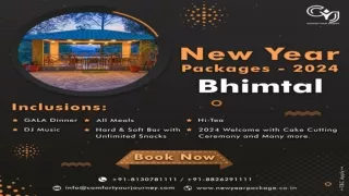 New Year Packages in Bhimtal | New Year 2024 in Bhimtal