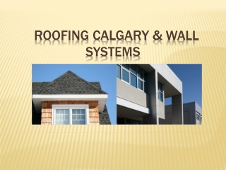 Roofing Calgary