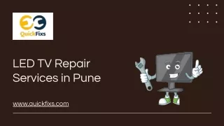 LED TV Repair Services in Pune